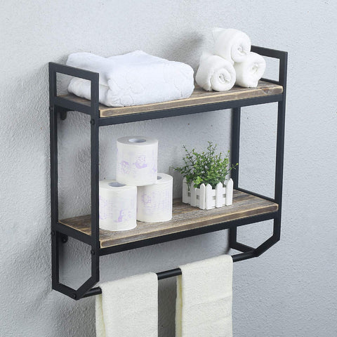 MBQQ shelf filled with toiletries showing organized display benefit