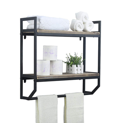 MBQQ towel hanging on bar showing quick-access convenience