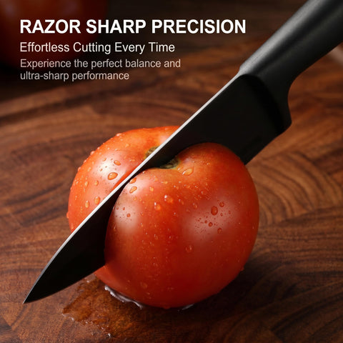 McCook image of built-in sharpener slot in block offering convenient daily honing