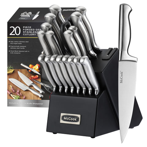 McCook front view of knife block showing organized tools and modern design benefit