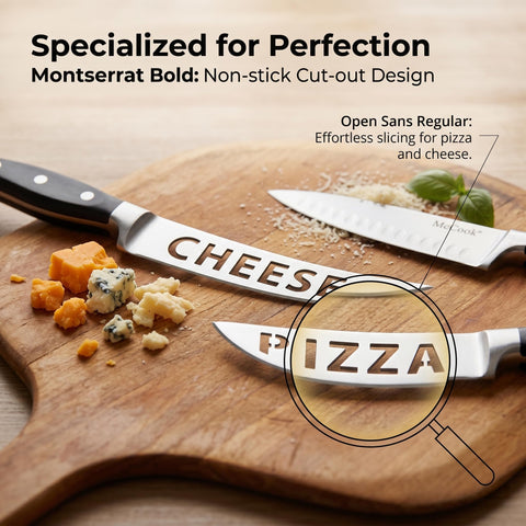 McCook blade edge close-up highlighting stainless steel finish and sharpness