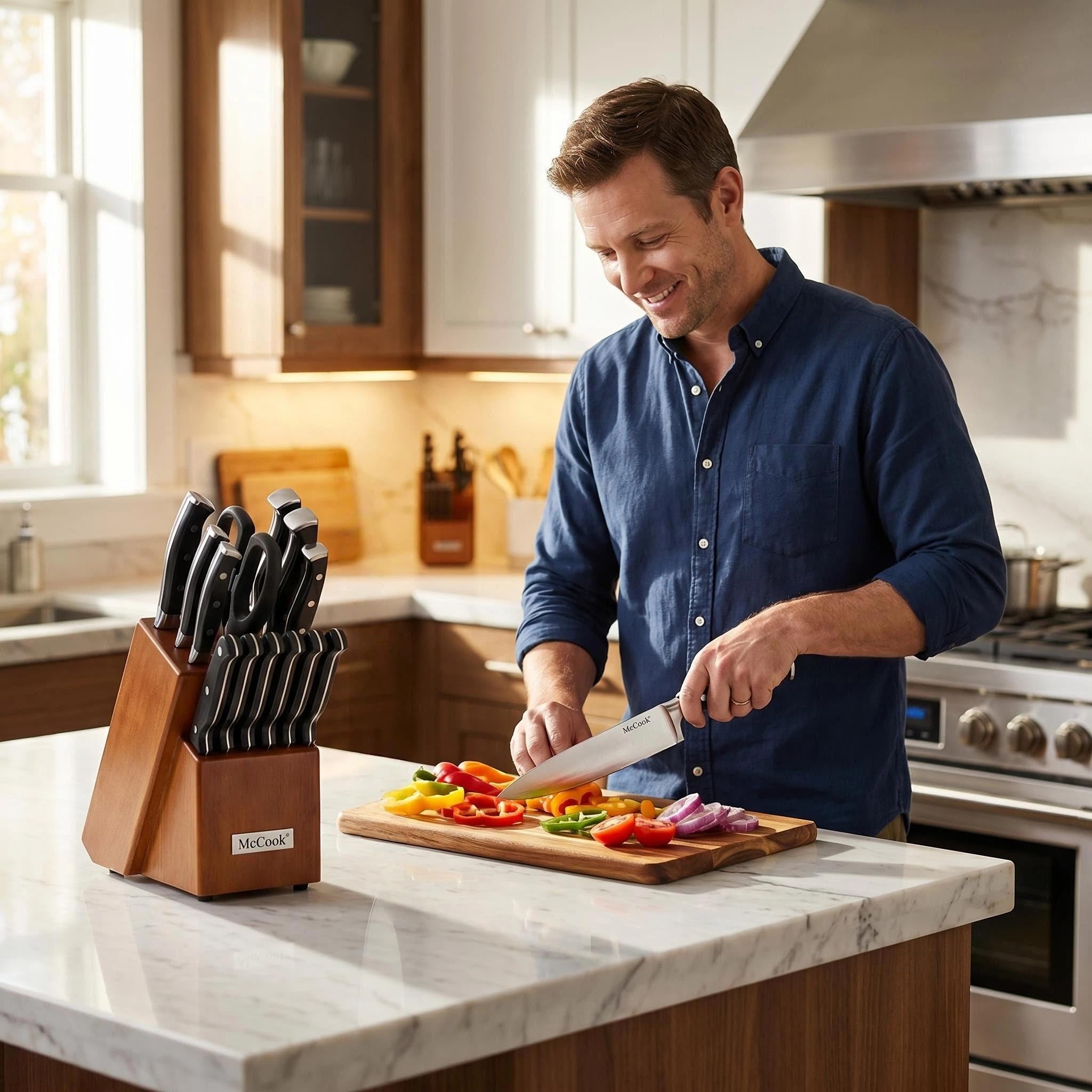 McCook lifestyle kitchen counter display presenting elegant, countertop-ready design