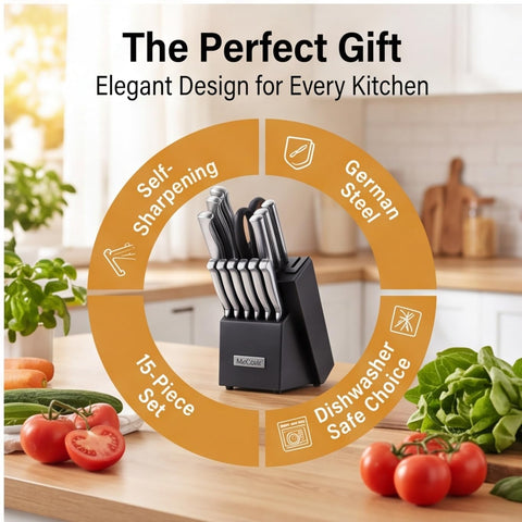 McCook lifestyle shot on countertop demonstrating modern aesthetic and gift-ready appeal