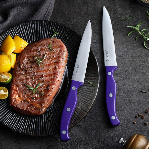 McCook knife held in hand for size comparison, accurate scale and comfort benefit