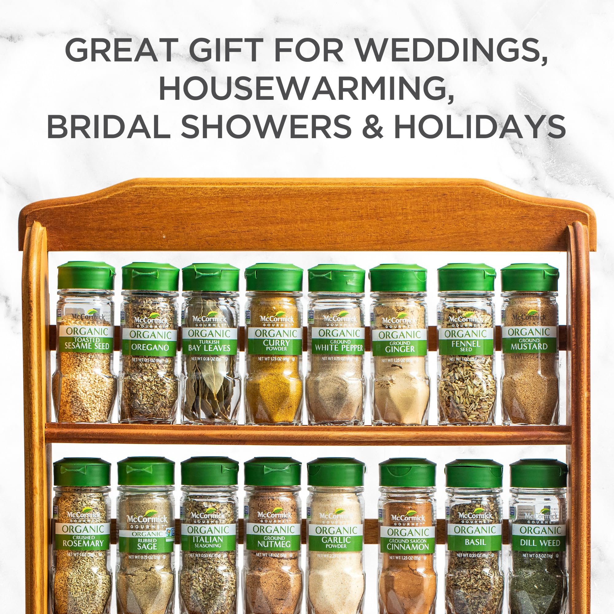 McCormick Gourmet bay leaves and cinnamon sticks detail showing premium contents