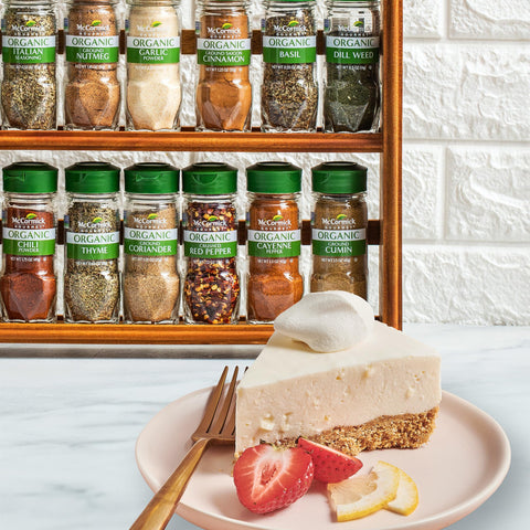 McCormick Gourmet held in hand showing size and practical scale