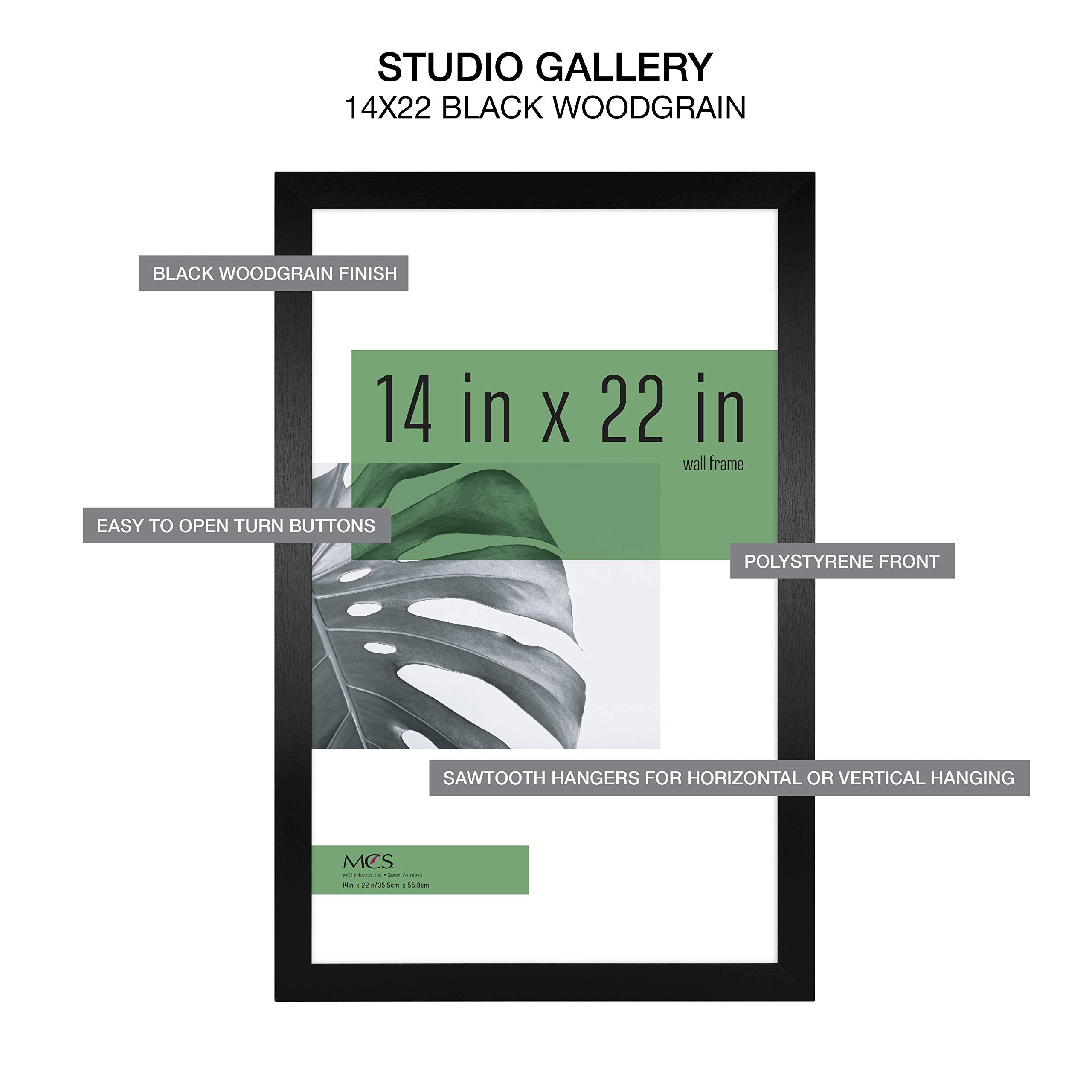MCS framed print staged in living room illustrating decor coordination benefit