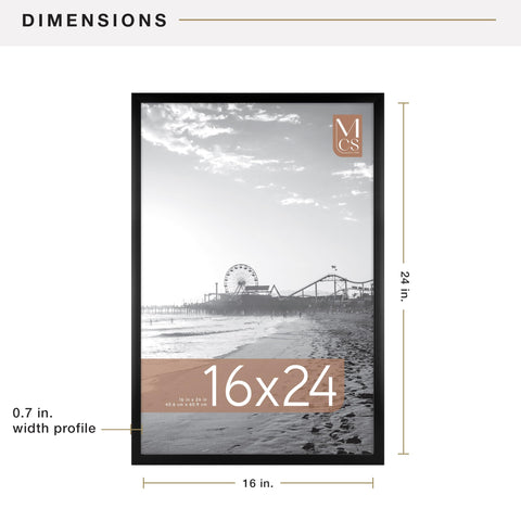 MCS frame displayed in living room proving contemporary decor fit and lightweight convenience benefit