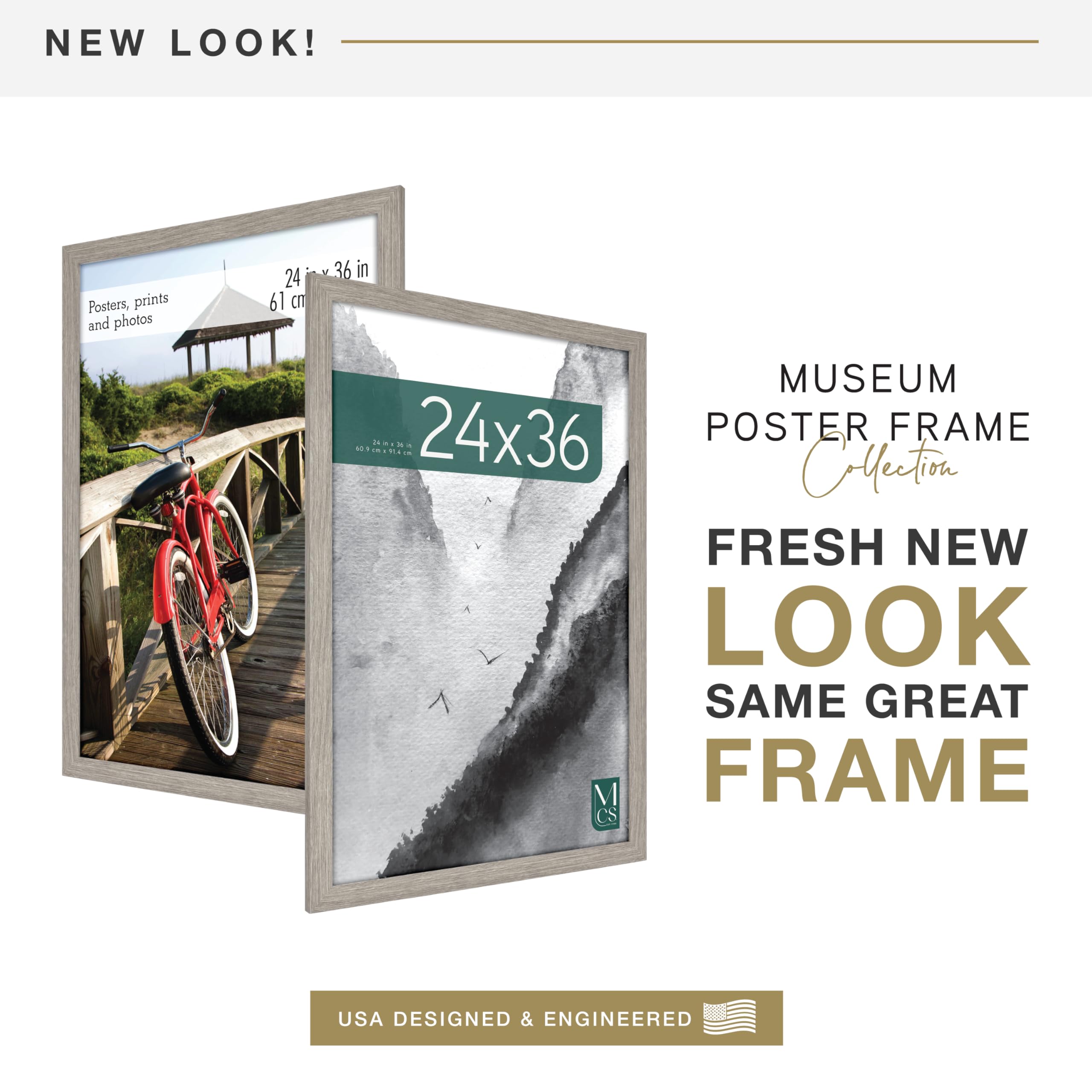 MCS barnwood frame close-up of grain highlights realistic texture benefit