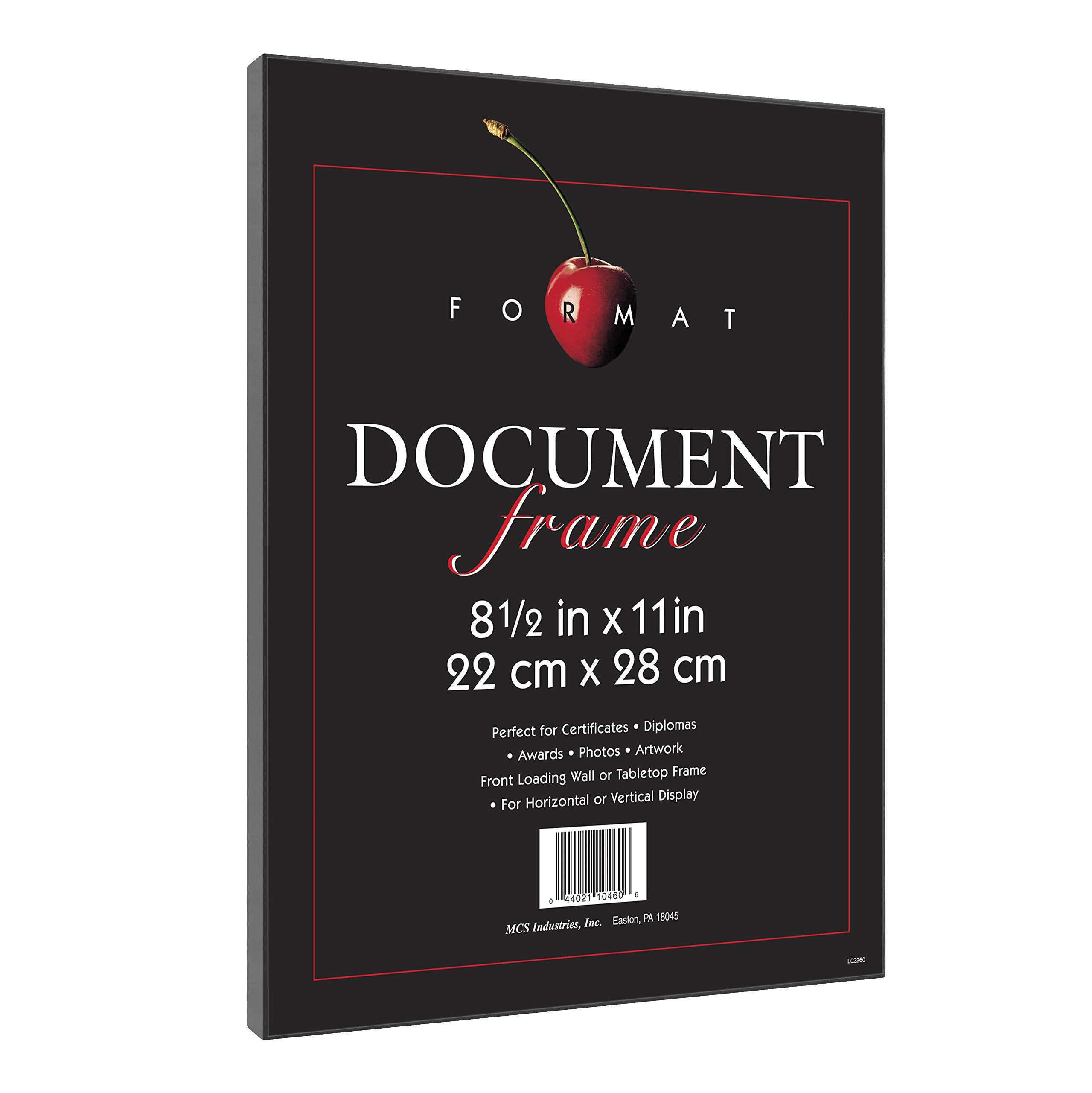 MCS format polished glass close-up protecting documents and reducing glare