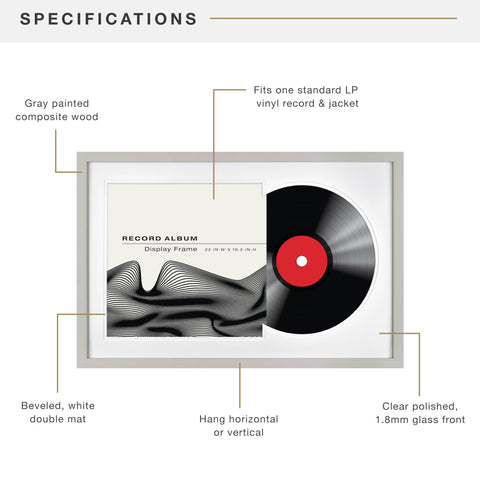 MCS corrugate album holder protecting sleeve and record from movement