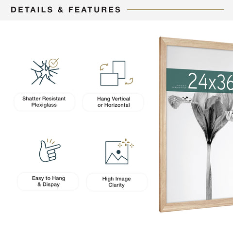 MCS frame next to door showing scale and size clarity benefit