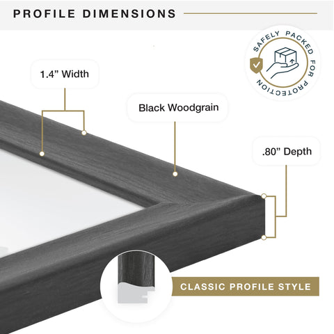MCS frame edge showing sawtooth hangers for vertical and horizontal hanging flexibility