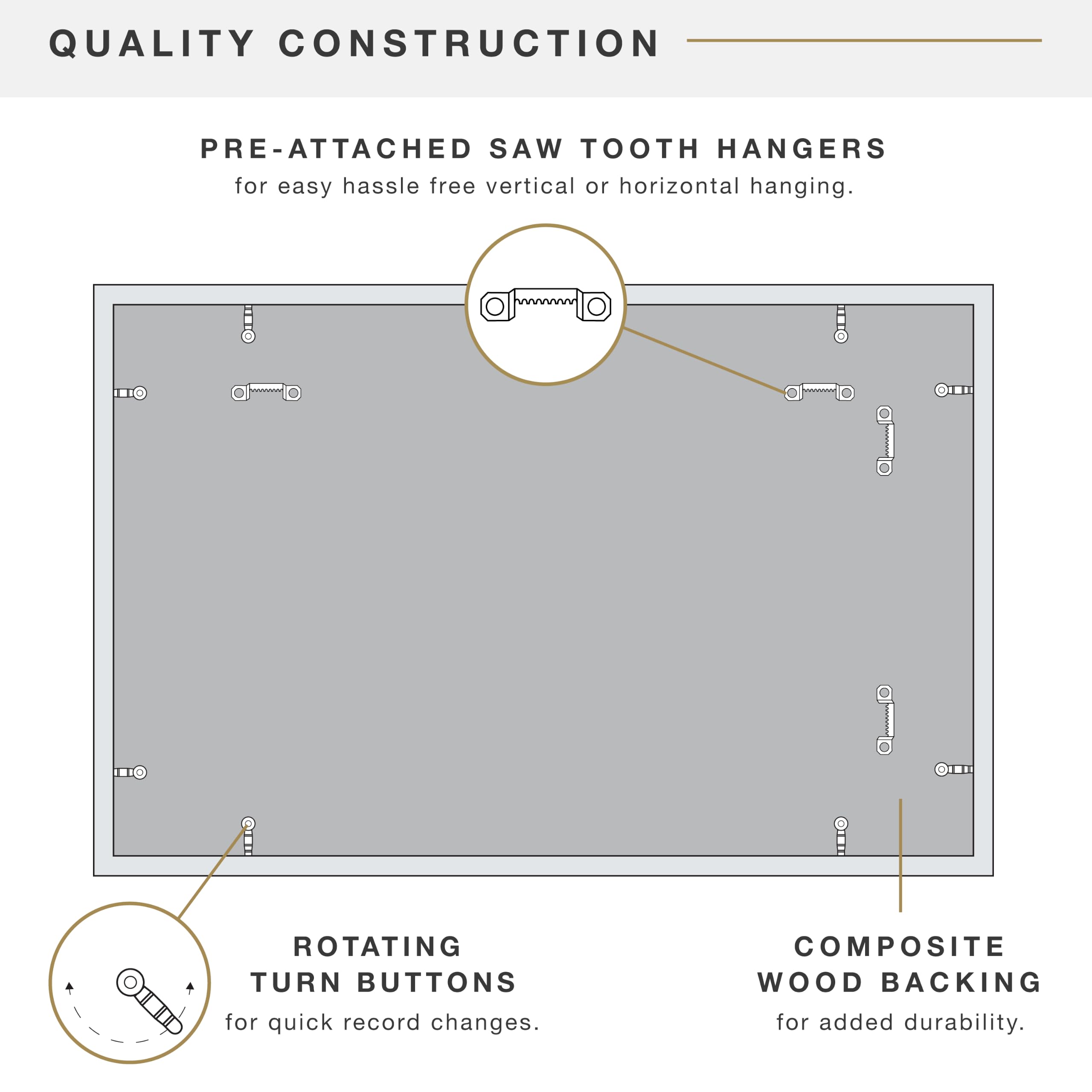 MCS mounted vertical in living room illustrating décor enhancement benefit
