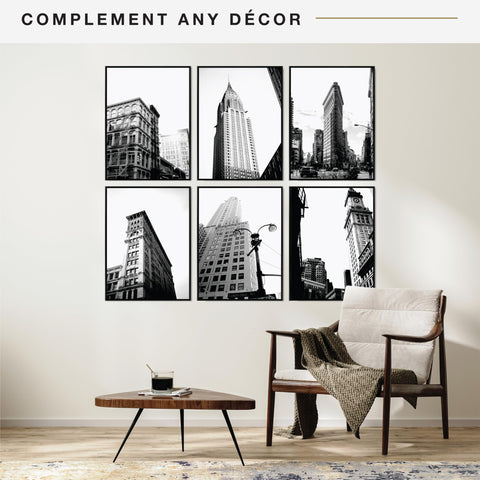 MCS poster frame thin side profile demonstrating lightweight wall-friendly benefit
