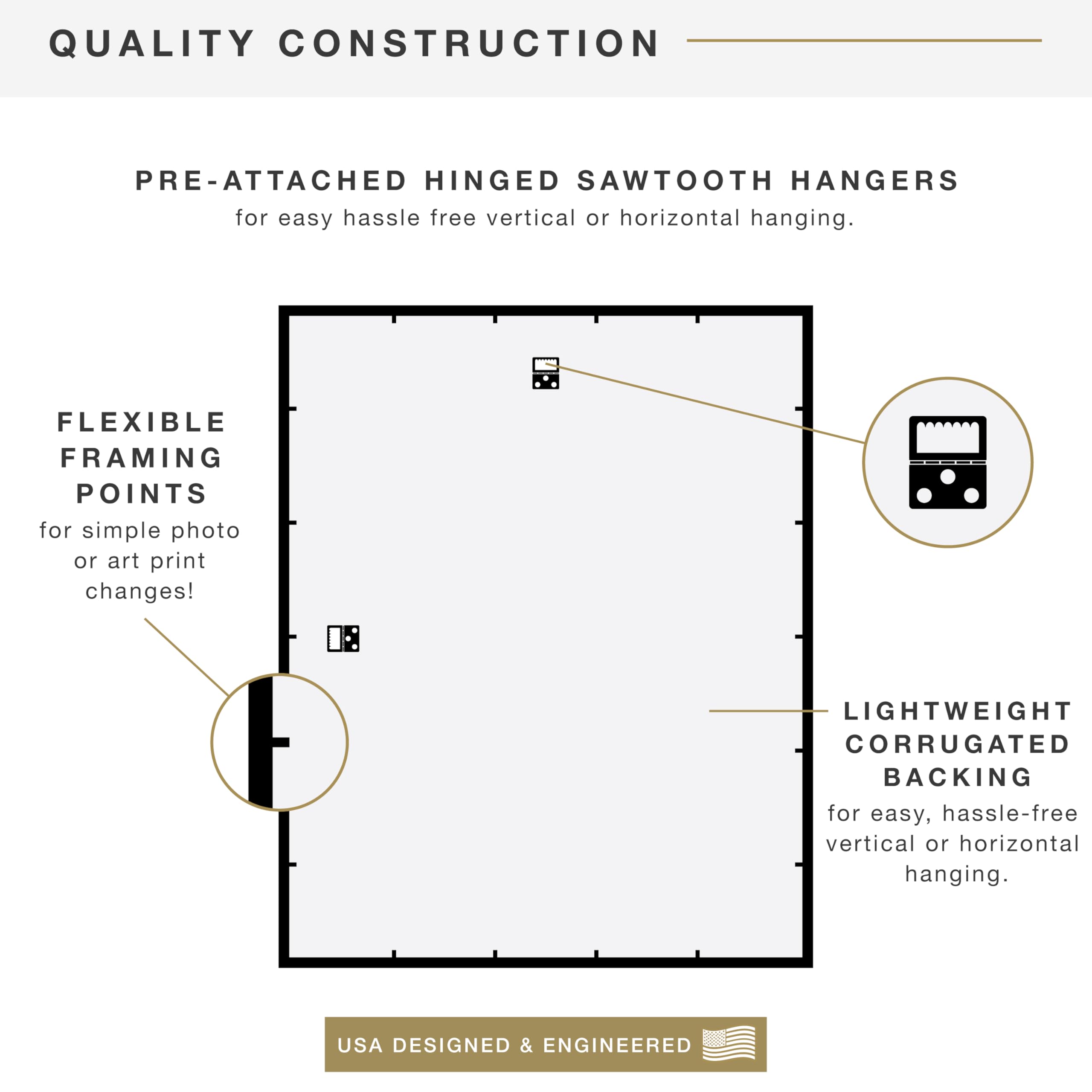 MCS Trendsetter lifestyle wall display in living room illustrating modern decor integration benefit