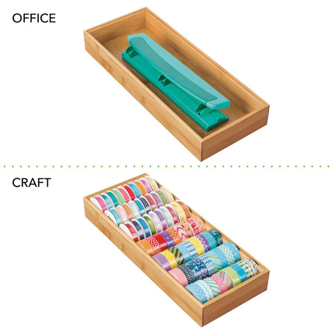 mDesign product label showing Echo Collection branding and product details