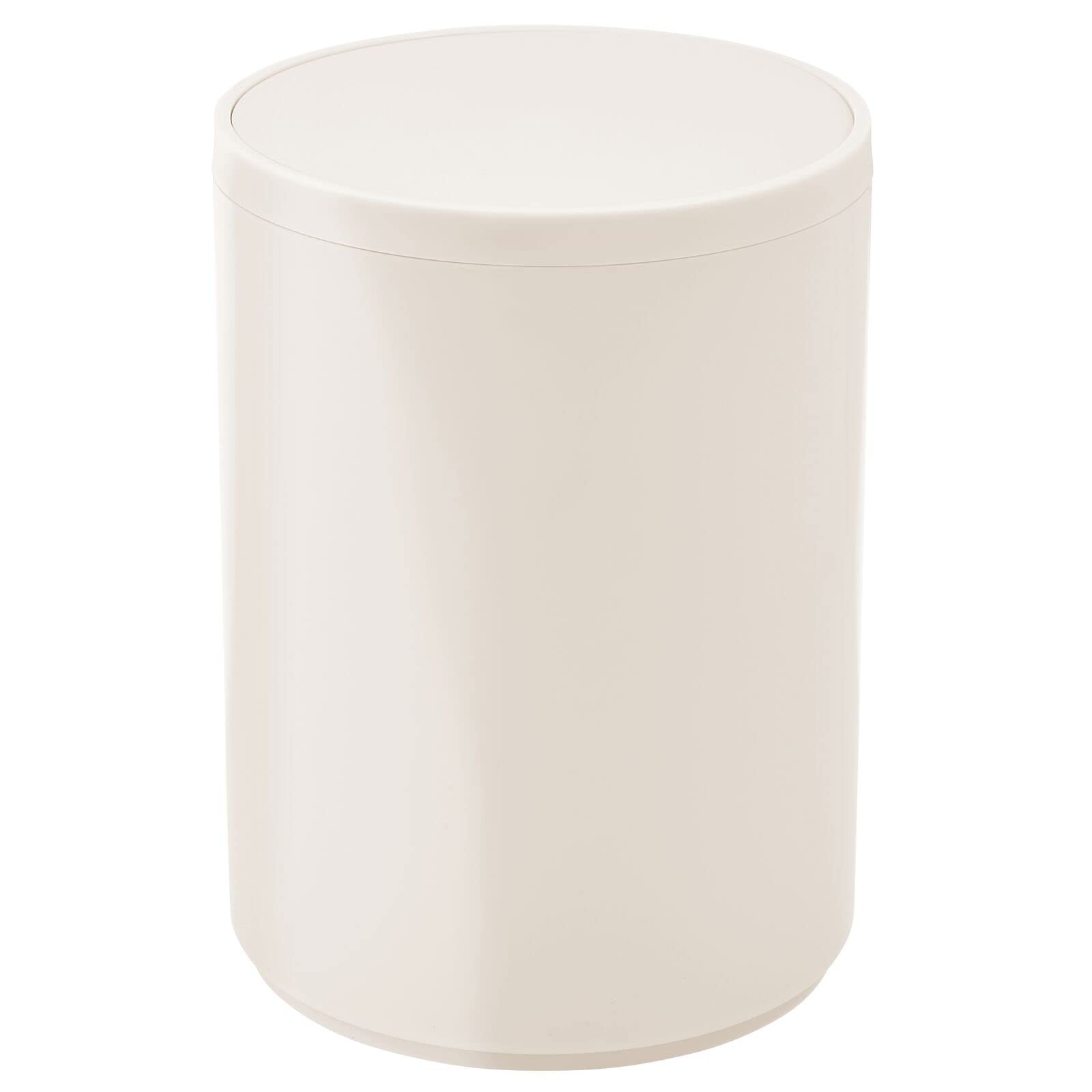 mDesign styled in bathroom setting benefit: neutral color complements decor