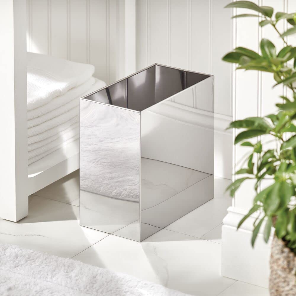 mDesign Linn top rim detail for easy liner changes and tidy look