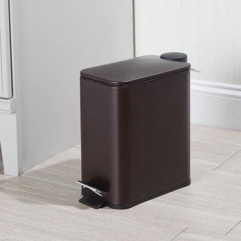 mDesign slim side profile demonstrating space-saving rectangular shape