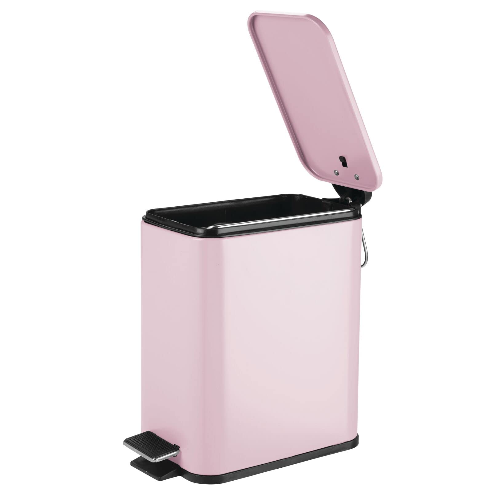 mDesign slim blush in bathroom setting adding color and discreet storage
