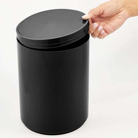 mDesign slim side profile emphasizing narrow-fit convenience