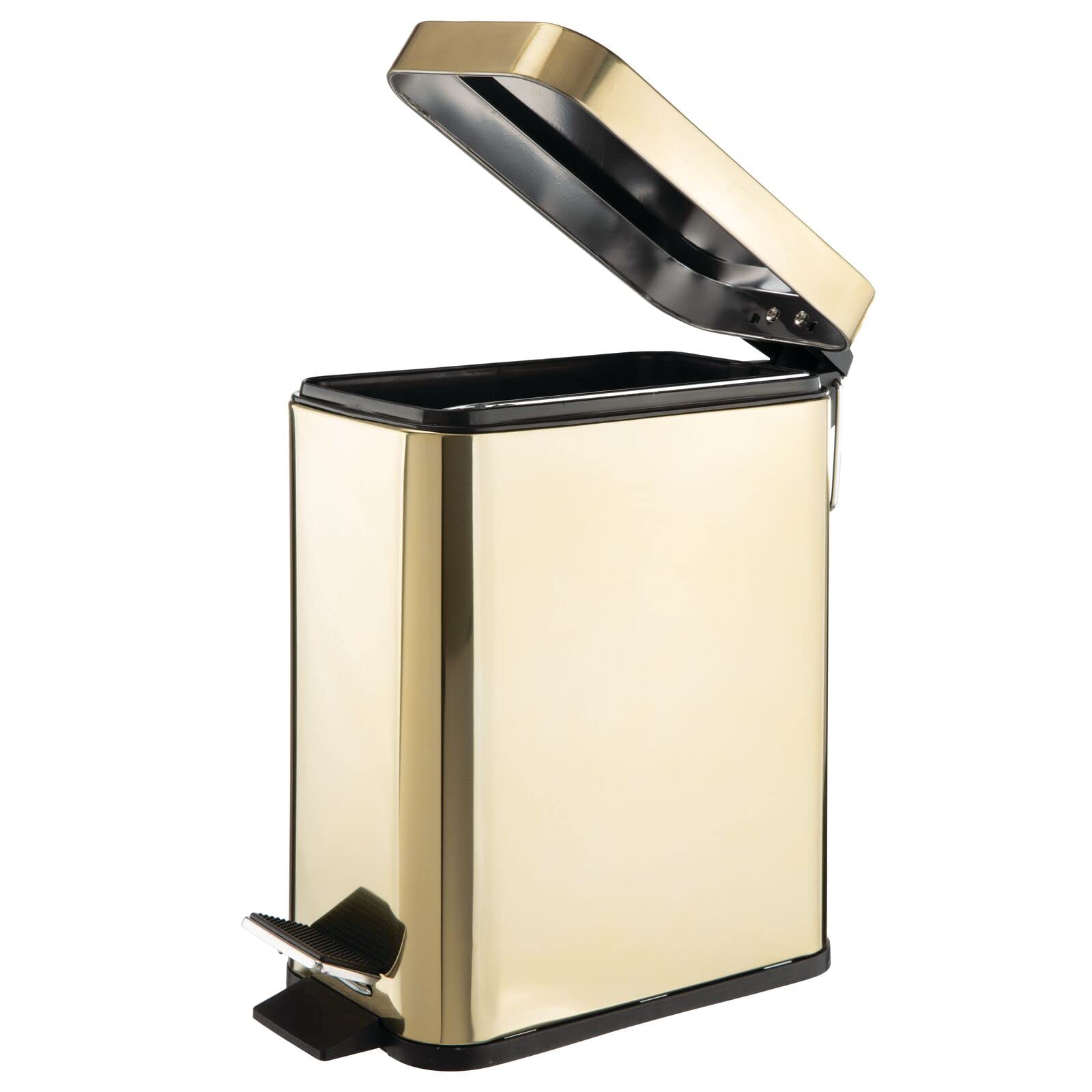 mDesign tucked under a cabinet illustrating space-saving placement and convenience
