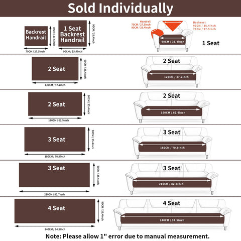 MDSASFD silicone backing detail illustrating non-slip grip for secure sofa fit