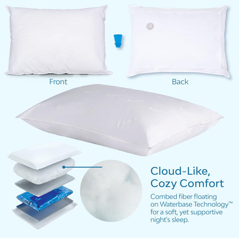 Mediflow on bed in bedroom setting illustrating restful sleep environment