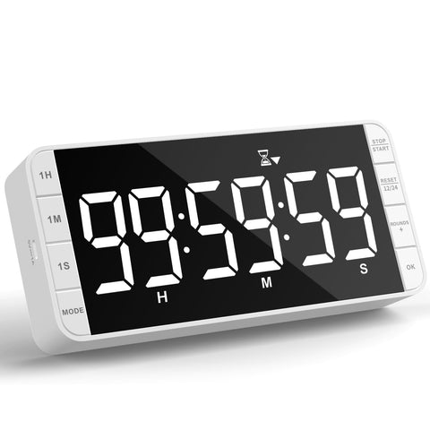MeesMeek front display showing large LED digits for easy reading