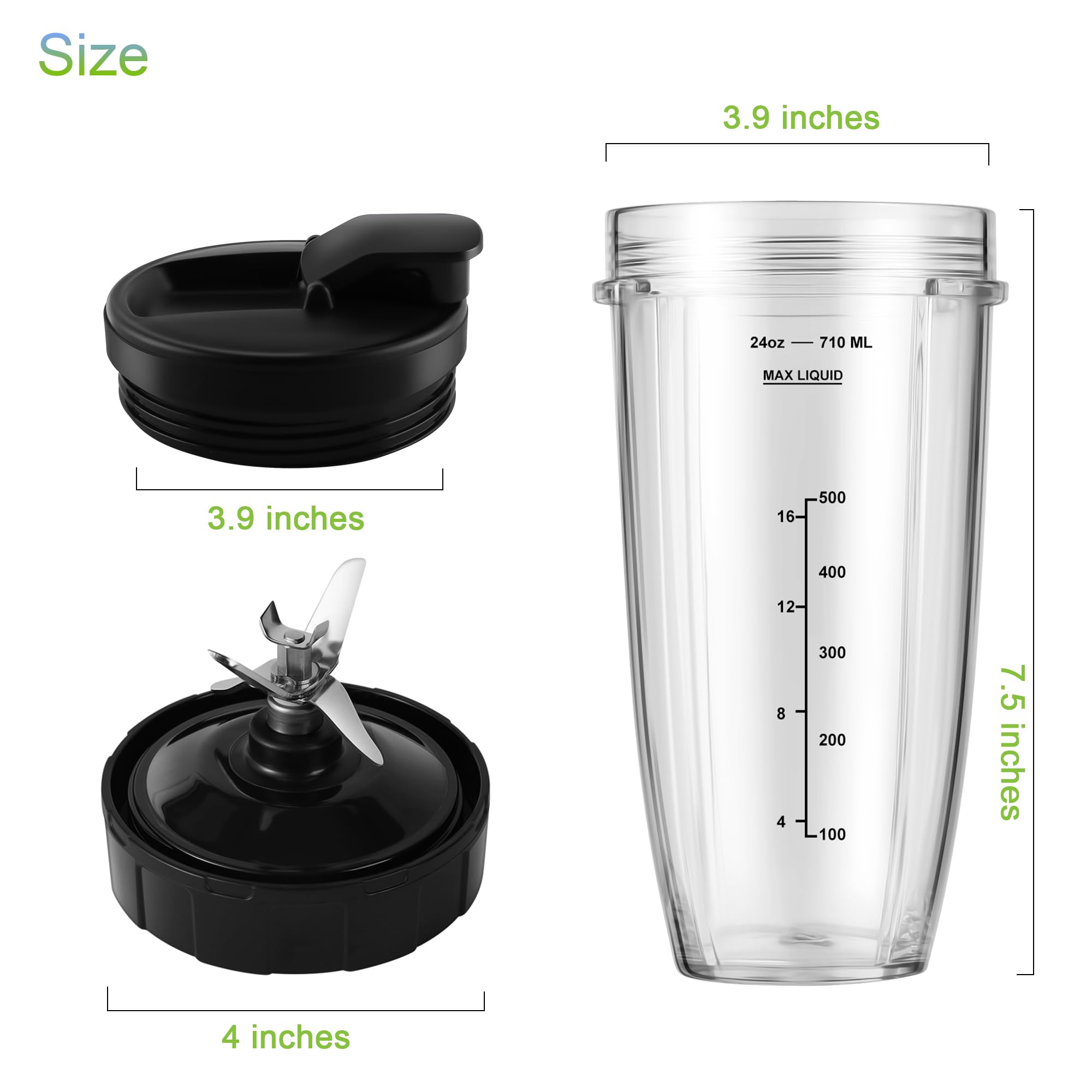 MEET JUICE cup held in hand to show 24oz scale for portion control on the go
