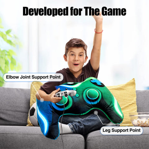 Meeting Story detailed stitched buttons highlighting realistic controller look