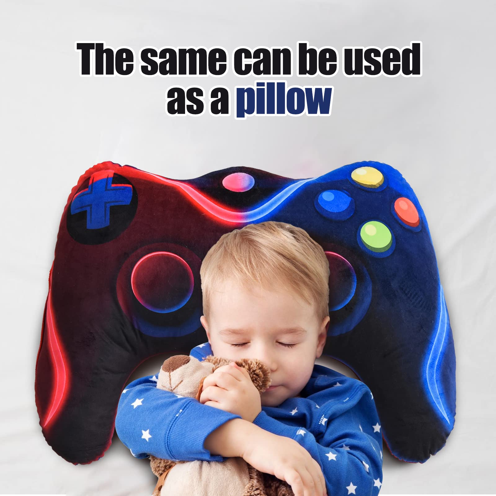 Meeting Story pillow on bed as lifestyle accent that adds color and comfort