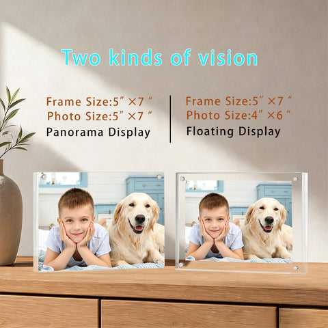 Meetu frame vertical display on tabletop emphasizing versatile orientation