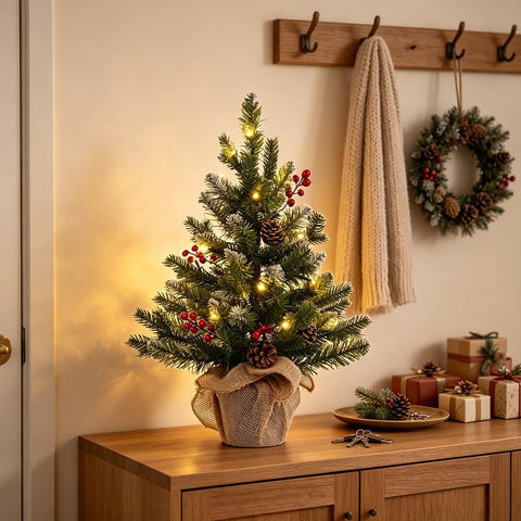 MEETYAMOR decorated centerpiece with ornaments demonstrating styling ideas
