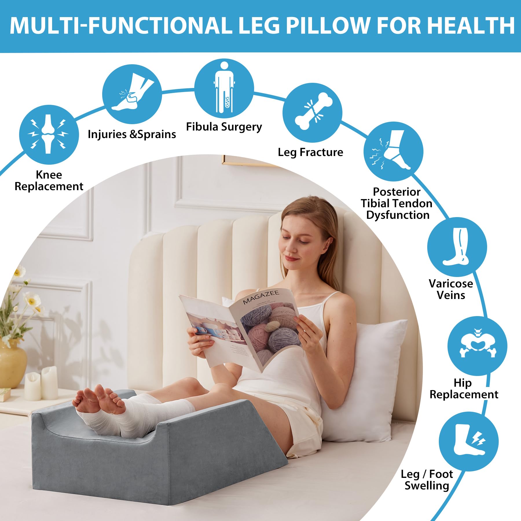 MEGCXIT non-slip bottom with silicone particles ensuring stable placement