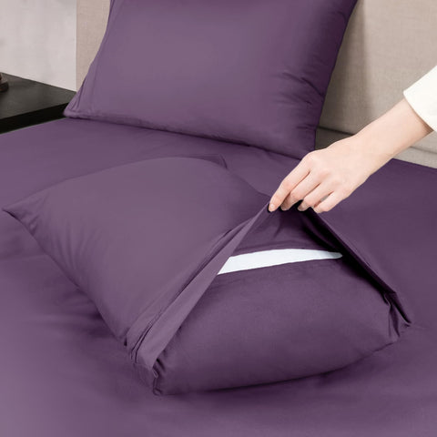 Mejoroom pillowcase envelope closure keeping pillows secure and tidy