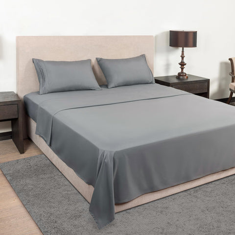 Mejoroom fitted sheet deep pocket detail illustrating secure 16 inch fit