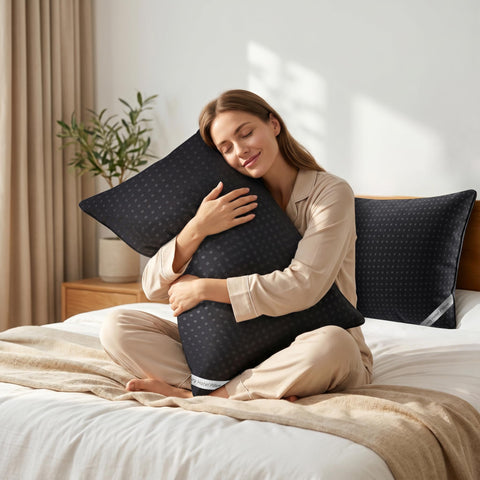 Melising close-up of breathable microfiber shell highlighting softness and cooling benefit