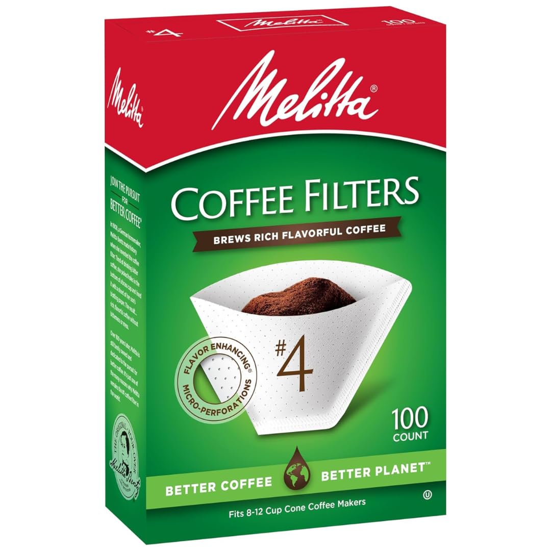 Melitta microfine perforations close-up showing precise flow control benefit