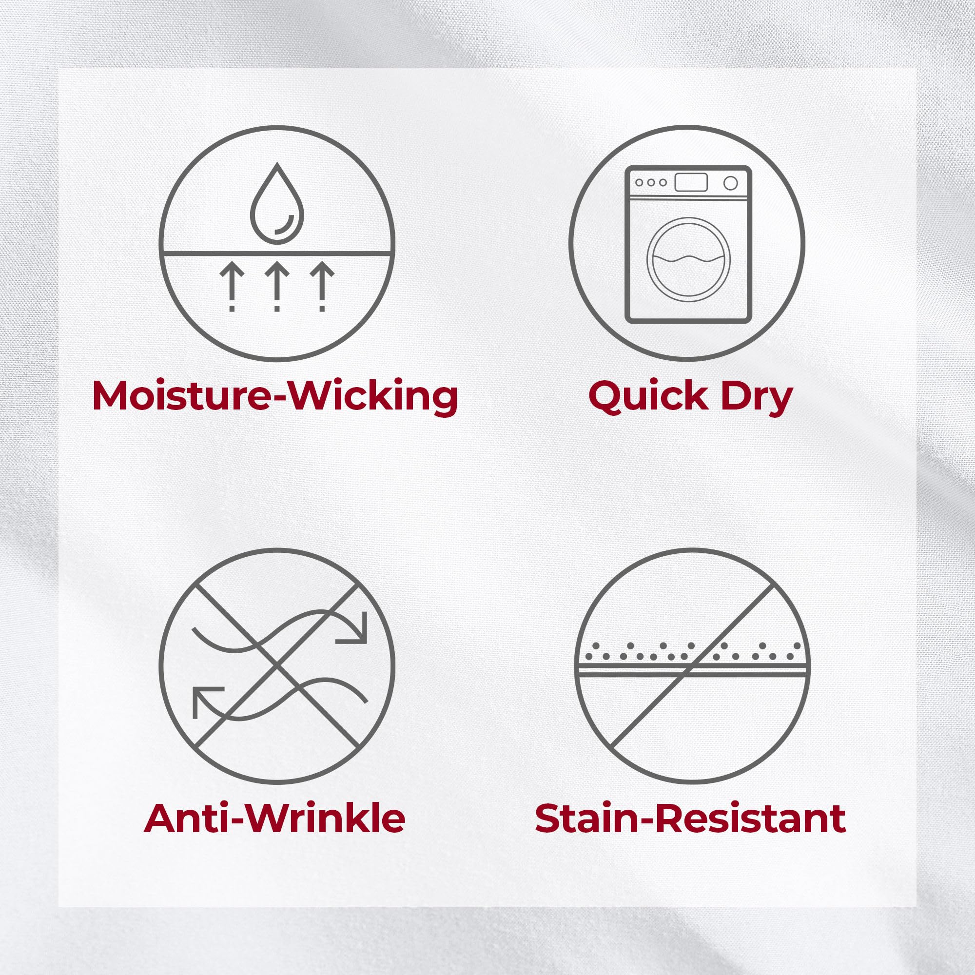 Mellanni care label and OEKO-TEX tag proving certified safe materials
