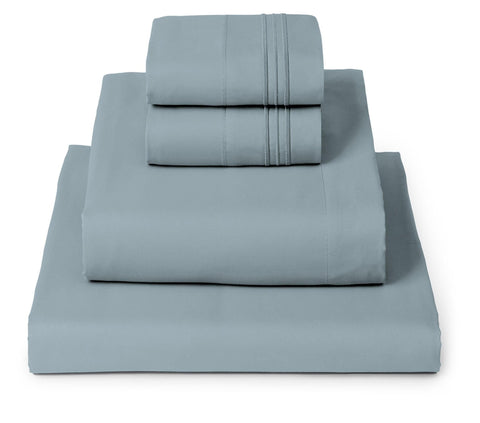 Mellanni front packaging showing Spa Blue set and contents for easy identification