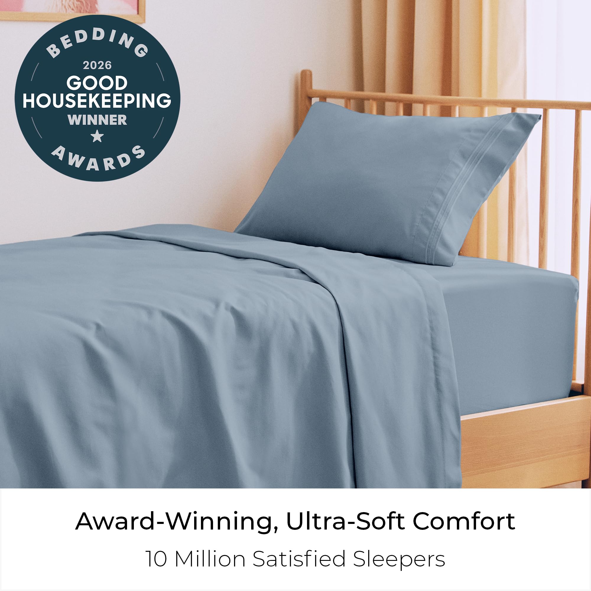 Mellanni Iconic close-up of double-brushed microfiber texture demonstrating soft feel