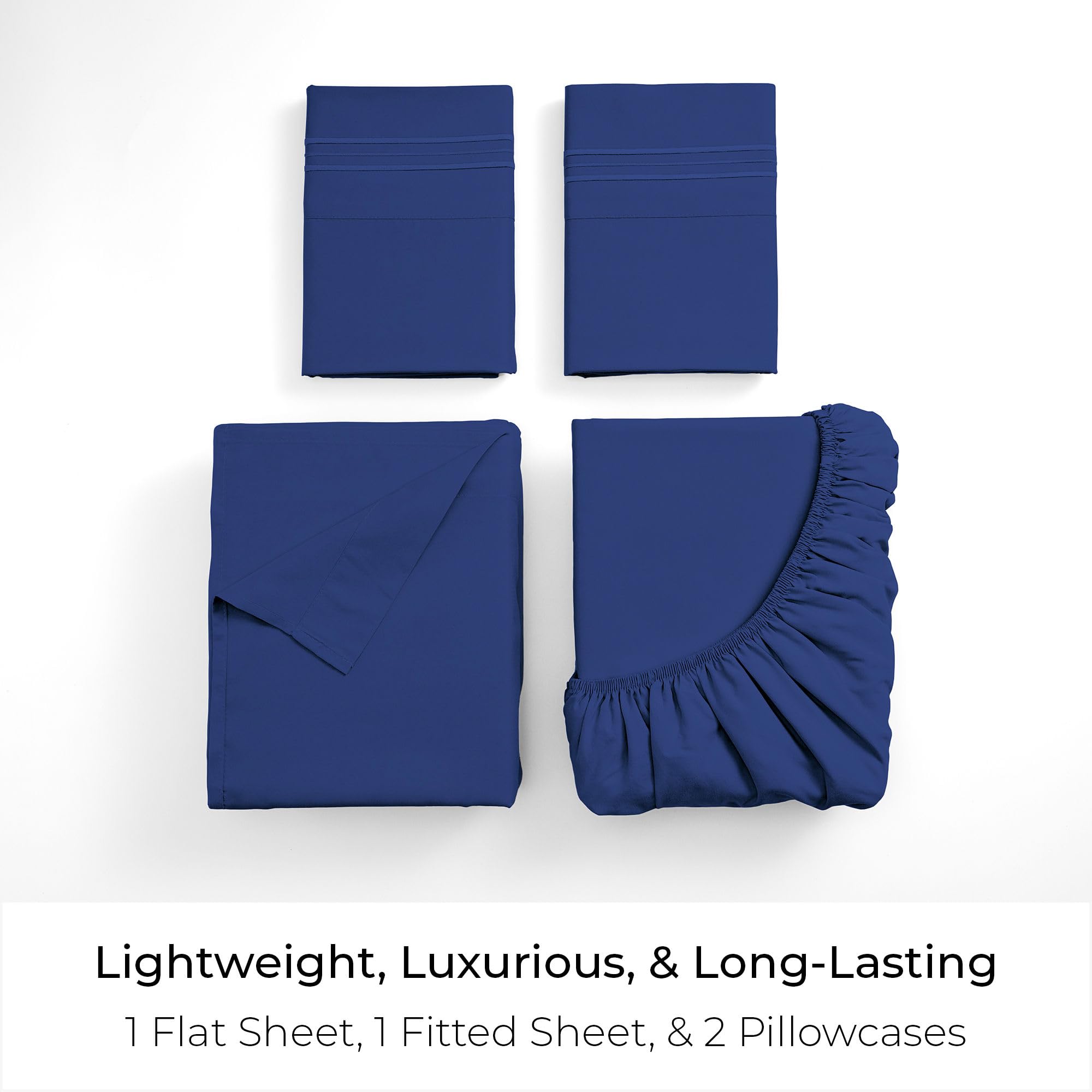 Mellanni microfiber close-up highlighting soft texture and breathable comfort
