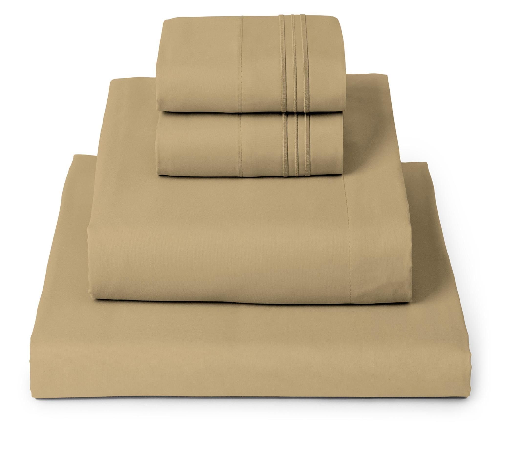 Mellanni iconic king front packaging showing color and set contents, clear product info