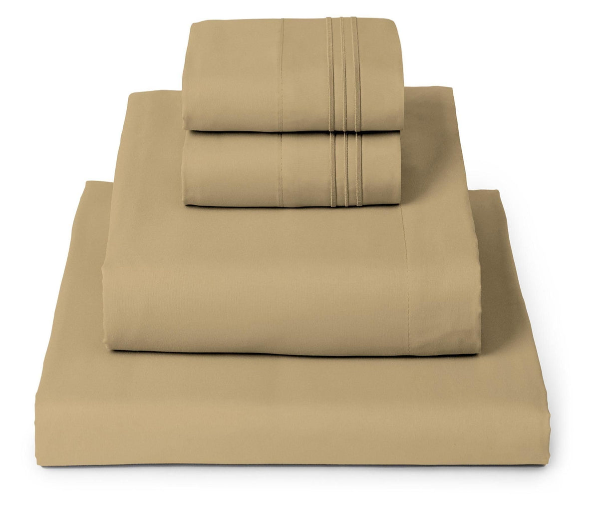Mellanni iconic king front packaging showing color and set contents, clear product info