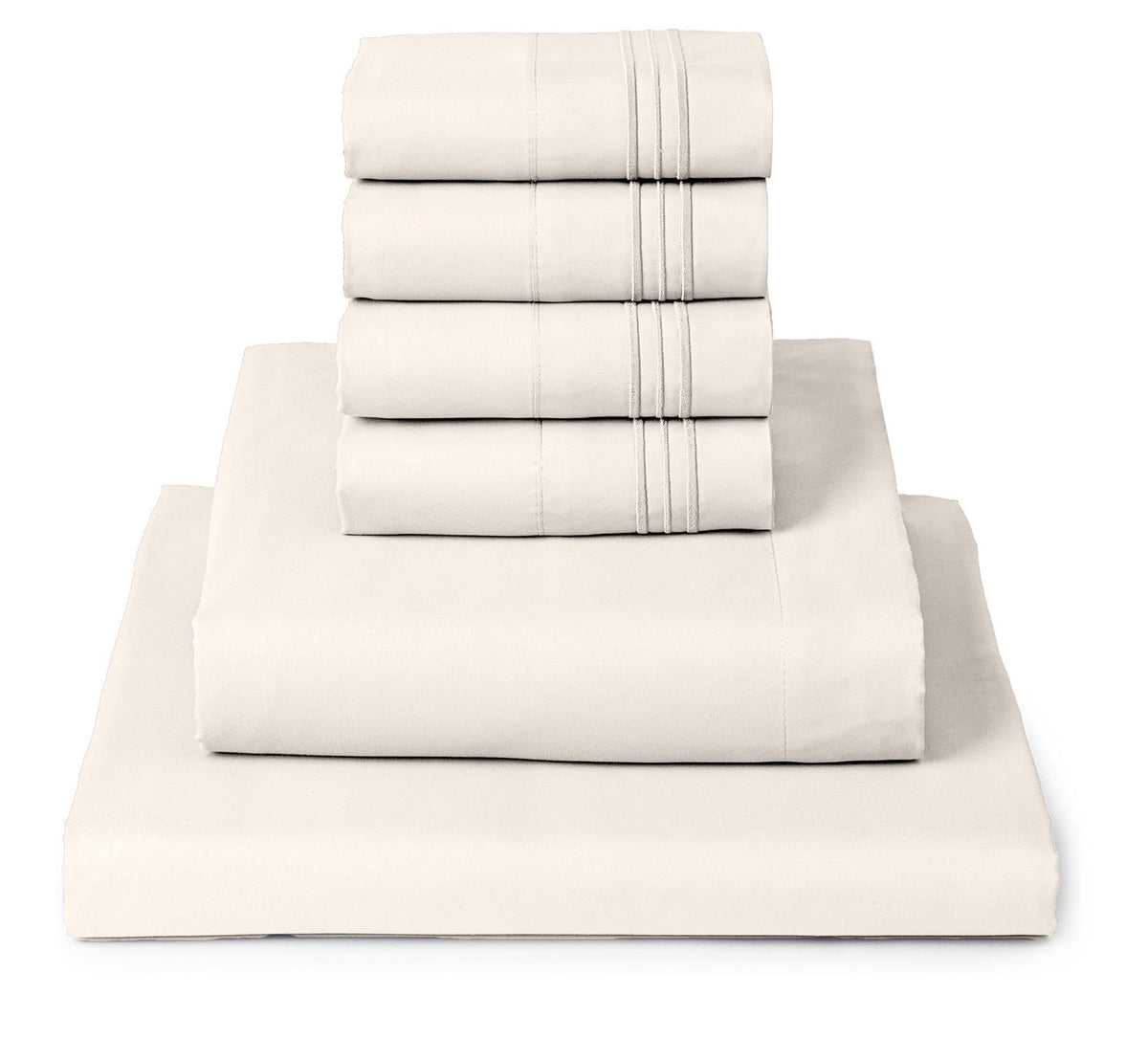 Mellanni front packaging showing complete 6-piece set and convenience