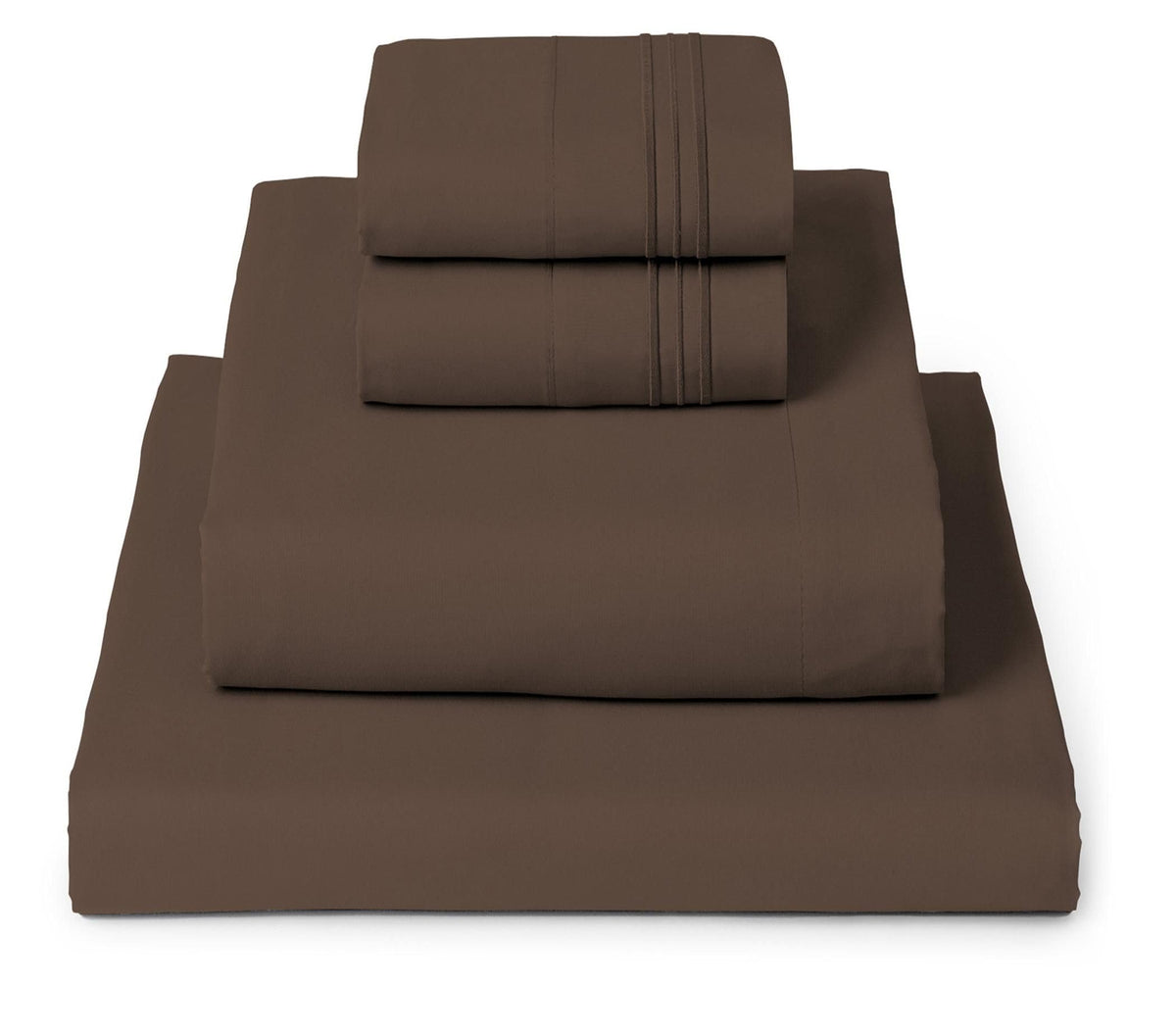 Mellanni front packaging showing set contents and color, conveys trustworthy value