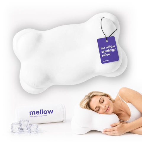 Mellow CloudAlign front view shows ergonomic shape and immediate support