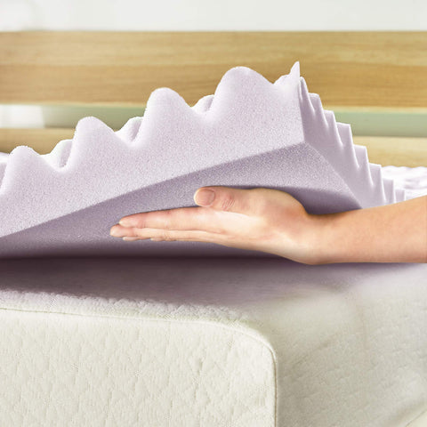 Mellow on a dorm bed showing improved comfort and fit